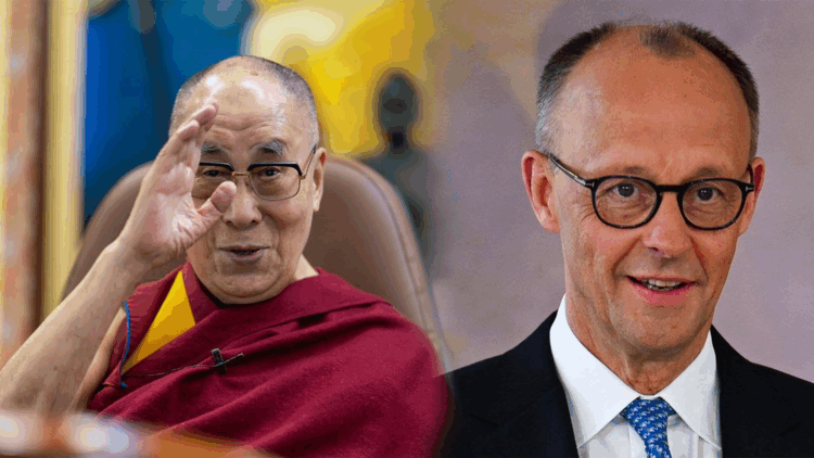 ༧གོང་ས་རྒྱལ་བ་རིན་པོ་ཆེ་མཆོག་དང་འཇར་མན་གྱི་སྲིད་བློན་ཧྥི་རི་ཌི་རི་ཆེ་ལགས་རྣམ་གཉིས། བོད་ཀྱི་དུས་བབ་གསར་ཁང་གིས་པར་སྒྲིག་བཟོ་བྱས།