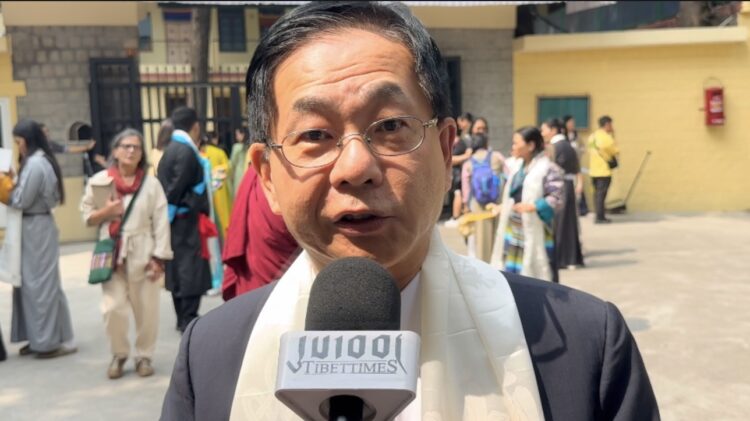 ཐའེ་ཝན་དཔལ་འབྱོར་དང་རིག་གཞུང་ལྟེ་གནས་ཀྱི་སྐུ་ཚབ་ (Representative Taipei Economic and Cultural Center in India) (TECC) བྷོ་ཤོན་གྷར་ (Bau Shaun Ger) ལགས། ༢༠༢༥།༠༦།༡༢  དུས་བབ་ཀྱི་པར།