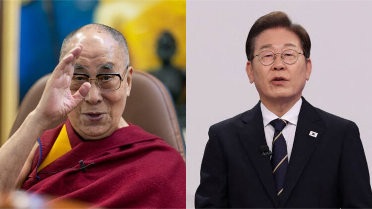 ༧གོང་ས་རྒྱལ་བ་རིན་པོ་ཆེ་མཆོག་ནས་ལྷོ་ཀོ་རི་ཡའི་སྲིད་འཛིན་ལ་འཚམས་འདྲི་མཛད། བོད་ཀྱི་དུས་བབ་ཀྱིས་སྐུ་པར་སྒྲིག་སྦྱོར་བྱས། ༢༠༢༥།༦།༥