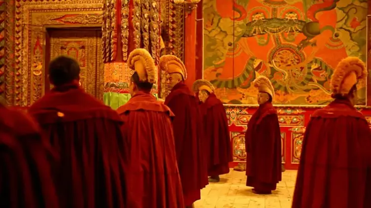 The BBC visited the Kirti monastery in Aba as the Dalai Lama turned 90