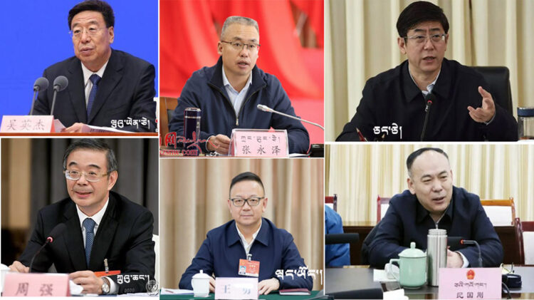 ཉེ་ལམ་ནག་ཉེས་ཕོག་པའི་བོད་རང་སྐྱོང་ལྗོངངས་ཟེར་བའི་མཐོ་རིམ་མགོ་འཁྲིད་ཁག་ཅིག པར་དུས་བབ་ཀྱིས་བསྒྲིགས།