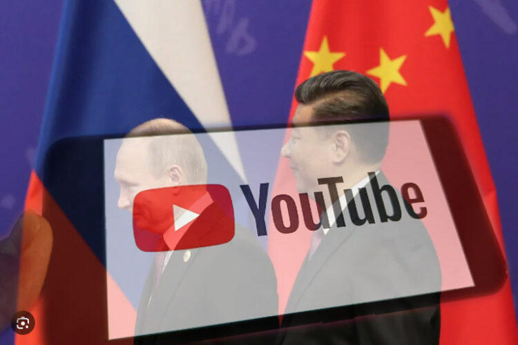 Vladimir Putin, left, and Xi Jinping in 2019.Source: Pool/Getty Images