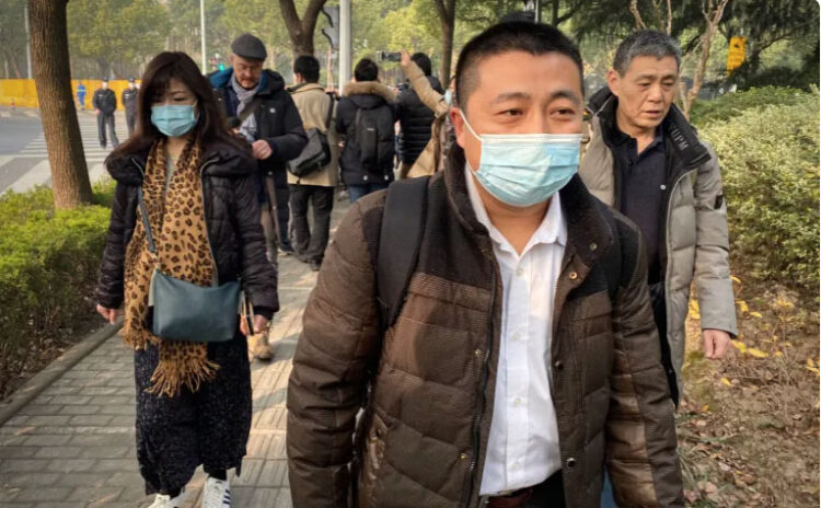 Ren Quanniu said the Henan Provincial Justice Department revoked his licence over comments he made in court in a 2018 case [File: Leo Ramirez/ AFP]