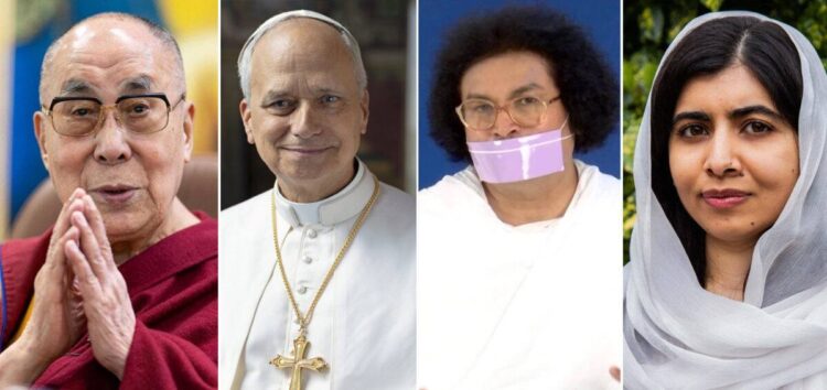 ཕྱི་ལོ་ ༢༠༢༥ རྒྱལ་སྤྱིའི་ཞི་བདེའི་གཟེངས་རྟགས་༧གོང་ས་རྒྱལ་བ་རིན་པོ་ཆེ་མཆོག་དང་། ཡི་ཤུའི་ཆོས་དཔོན་ཕོབ་ལིའོ་བཅུ་བཞི་པ་མཆོག མཱ་ལ་ལ་ལགས། གཅེར་བུ་བའི་བླ་ཆེན་ཨཱ་ཅརྱ་ལོ་ཀེ་ཤེ་མུ་ཌི་མཆོག་བཅས་ལ་དབུལ་གཏན་འཁེལ།