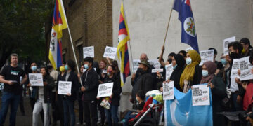 Free Tibet leads campaign against China's 'Mega-Embassy' plans in London (Photo X/@freetibetorg)