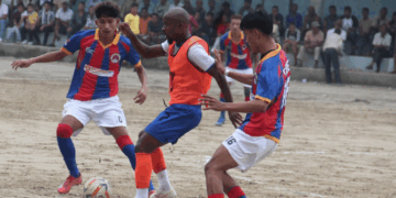 བོད་རྒྱལ་ཡོངས་སྐྱེས་པའི་རྐང་སྤོལ་རུ་ཁག པར་ Football Forever Kalimpong  ངོ་དེབ་ནས་བླངས།