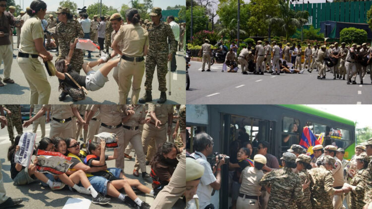 ལྡི་ལིའི་ཧེ་ཌར་བྷཌ་སྡོད་ཁང་འགྲམ་དུ་བོད་ཀྱི་གཞོན་ནུ་ལྷན་ཚོགས་ཀྱིས་ཝང་ཡེས་ལ་ངོ་རྒོལ་བྱས། ༢༠༢༥།༠༨།༡༩ པར་འབྲེལ་ཡོད་ཀྱིས་མཁ་ོསྤྲོད་གནང་།