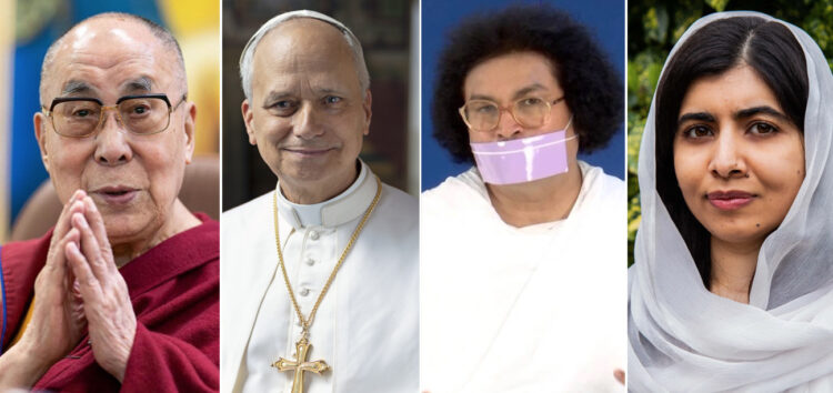 ཕྱི་ལོ་ ༢༠༢༥ རྒྱལ་སྤྱིའི་ཞི་བདེའི་གཟེངས་རྟགས་༧གོང་ས་རྒྱལ་བ་རིན་པོ་ཆེ་མཆོག་དང་། ཡི་ཤུ་བླ་ཆེན་ཕོབ་ལེའོ་མཆོག མཱ་ལ་ལ་ལགས། གཅེར་བུ་བའི་བླ་ཆེན་ཨཱ་ཅརྱ་ལོ་ཀེ་ཤེ་མུ་ཌི་མཆོག་བཅས་ལ་དབུལ་གཏན་འཁེལ།