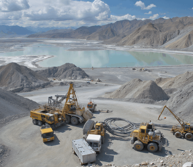 China-lithium-reserve in Tibet.