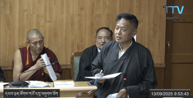 གཏན་འཇགས་ཐབས་ཇུས་ཚོགས་ཆུང་དང་འབྲེལ་བའི་སྐར་རྟགས་ཅན་གྱི་དྲི་བར་ལན་འདེབས་གསལ་བཤད་གནང་།  ཐད་གཏོང་ནས་བླངས།