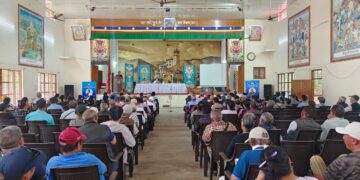 འོས་བསྡུ་སྤྱི་ཁྱབ་འགན་འཛིན་བློ་བཟང་ཡེ་ཤེས་ལགས་ཀྱི་རྒྱ་གར་ལྷ་ོཕྱོགས་ཁུལ་འོས་བསྡུའི་གོ་རྟོགས་སྤེལ། ༢༠༢༥།༡༠།༢༢ བོད་མིའི་སྒྲིག་འཛུགས་ཀྱི་པར།