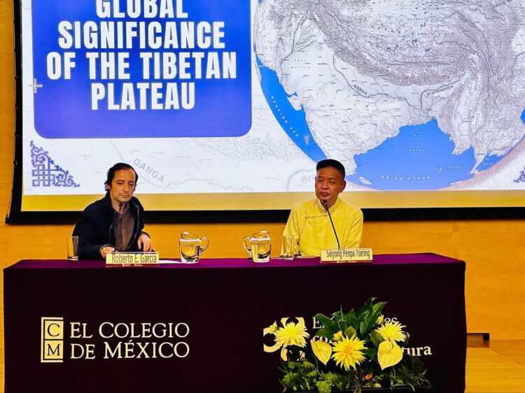 Sikyong Penpa Tsering spoke on Tibet’s environmental significance and its global implications at the College of Mexico (ColMex), and on Tibet’s enduring nonviolent struggle at ITESO University.