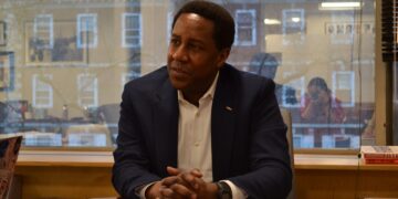 Setti Warren directed the Harvard Institute of Politics out of the Harvard Kennedy School since 2022. By Claire Yuan