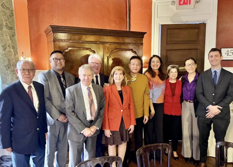 Sikyong Penpa Tsering met with former U.S. Special Coordinators for Tibetan Issues. Photo Credit: Sikyong Penpa Tsering's FB Page.