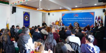 བོད་ཀྱི་རྒྱལ་ཡོངས་མང་གཙོ་ཚོགས་པའི་ཚོགས་ཆེན་ཐེངས་ ༡༠ པ་འཚོག་བཞིན་པ། ༢༠༢༥།༡༡།༢༤ དུས་བབ་ཀྱི་པར།