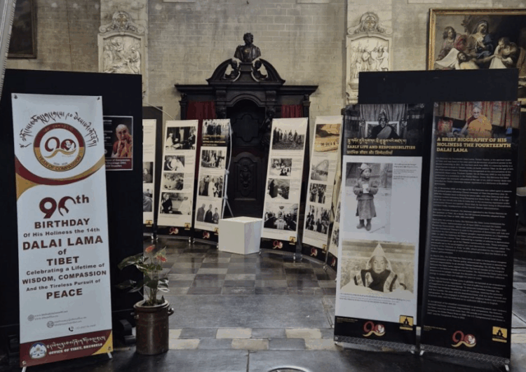 United in Compassion: An Exhibition on the Shared Values of His Holiness the Dalai Lama and the House of Compassion Underway in Brussels