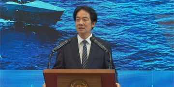 ཐའེ་ཝན་གྱི་སྲིད་འཛིན་ལིས་ཆེིན་ཏི་མཆོག་གིས་ཐའེ་ཝན་རྒྱལ་ཁབ་བདེ་འཇགས་མཐོ་རིམ་གྲོས་ཚོགས་ཐོག་གསུང་བཤད་གནང་། དྲ་ལམ་གྱི་པར།