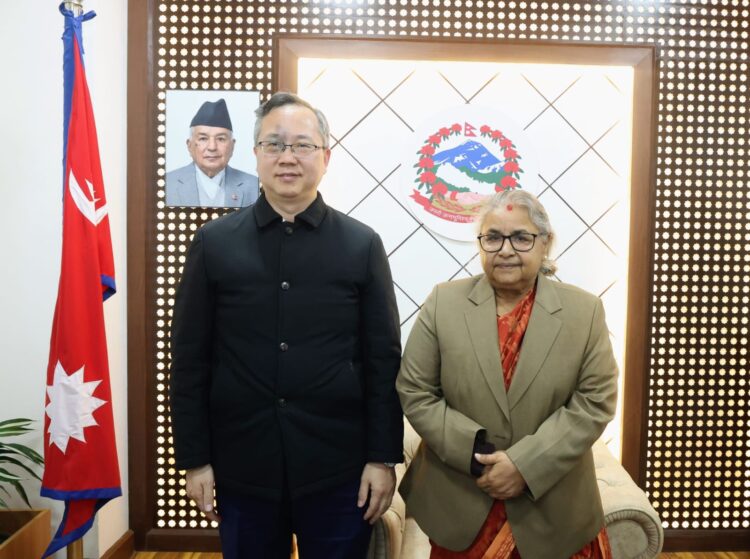Chinese Ambassador Chen Pays Farewell Call on Prime Minister Karki. diplomatnepal.com
