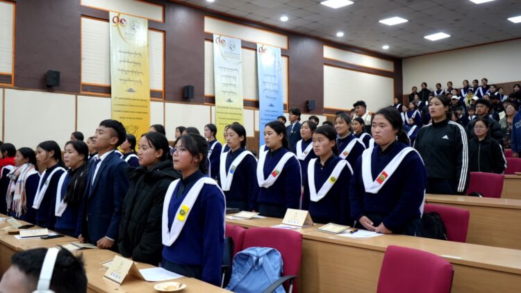 མོན་རྟ་དབང་དུ་རྒྱལ་སྤྱིའི་རྒྱལ་བ་ཚངས་དབྱངས་རྒྱ་མཚོའི་ཞིབ་འཇུག་ཚོགས་འདུ་ཐེངས་དང་པོ་༢༠༢༥།༡༢།༣-༦ འཚོགས། དུས་བབ་ཀྱི་པར།