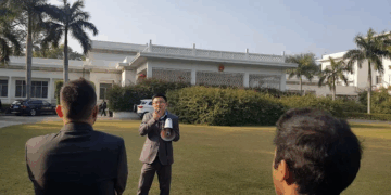 Chinese Embassy at Delhi