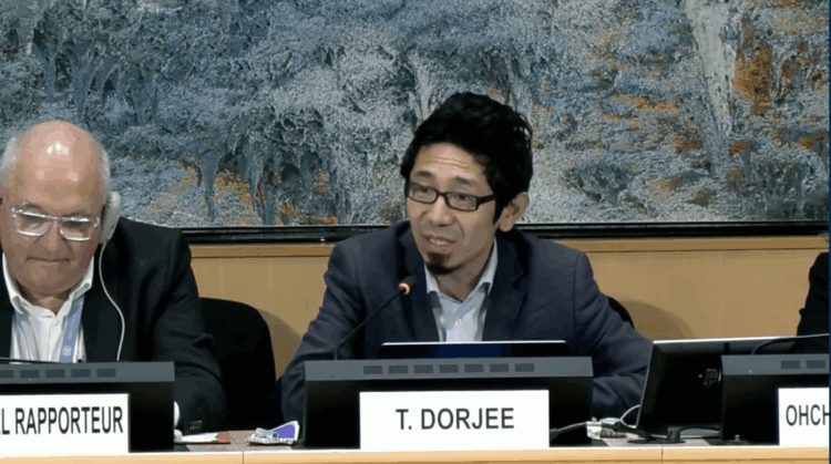 བོད་དོན་ལས་འགུལ་བསྟི་གནས་ཁང་གི་ཉམས་ཞིབ་པ་བསྟན་འཛིན་རྡོ་རྗེ་ལགས་ཀྱིས་གཏམ་བཤད་གནང་བཞིན་པ། ༢༠༢༥།༡༡།༢༨ ཐད་གཏོང་ནས་པར་བླངས།