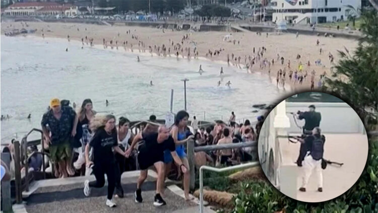 འཇིའུ་འོད་སྣང་དུས་ཆེན་ཉིན་ཨོ་གླིང་གི་སི་ཌི་ནི་གྲོང་ཁྱེར་གྱི་བྷོན་ཌི་མཚོ་ཁ་རུ་ཕ་བུ་གཉིས་ཀྱིས་མེ་མདའ་གང་བྱུང་འཕངས་ཏེ་མི་གྲངས་ ༡༥ བསད་པ་དང་མི་གྲངས་ ༤༠ ཙམ་ལ་རྨས་སྐྱོན་བཟོས། དུས་བབ་གསར་ཁང་གིས་པར་སྒྲིག་སྦྱོར་བྱས།