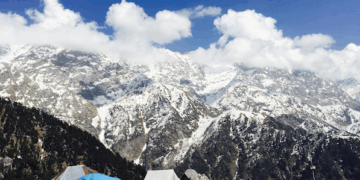 The routes come from Indrunag, Gallu Devi, and Chamba over the Indrahar Pass