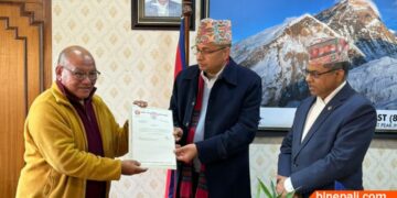 མཁན་པོ་ཉི་མ་ཀུན་ཁྱབ་མཆོག་བལ་གཞུང་ནང་ཆོས་དང་དགོན་པ་འཕེལ་རྒྱས་ལྷན་ཚོགས་ཀྱི་ཚོགས་གཙོར་བསྐོས། photo:breaknlinks.com/