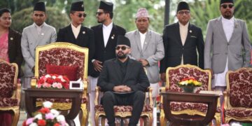 The new government led by Prime Minister Balendra Shah unveiled an ambitious 100-point work plan on Saturday, a signal of a break from the slow, plodding pace of past administrations. PHOTO: THE KATHMANDU POST