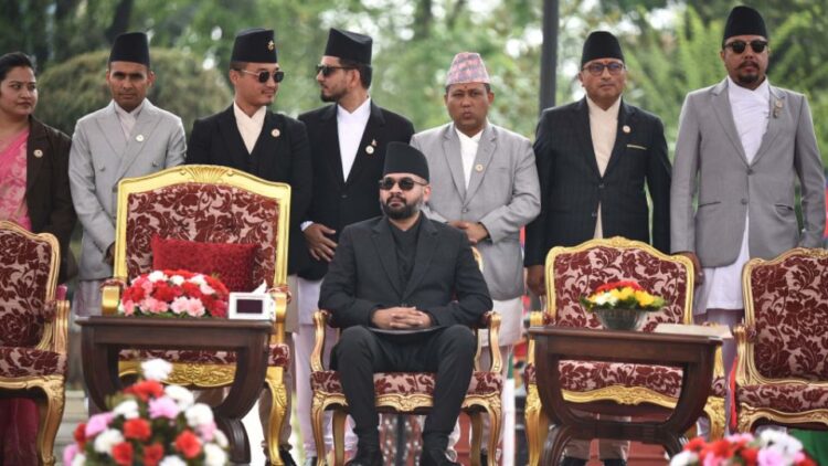 The new government led by Prime Minister Balendra Shah unveiled an ambitious 100-point work plan on Saturday, a signal of a break from the slow, plodding pace of past administrations. PHOTO: THE KATHMANDU POST