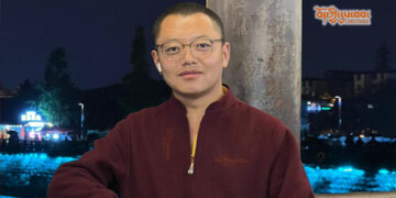 དགེ་འདུན་པ་ཨོ་རྒྱན་བྱང་ཆུབ། འབྲེལ་ཡོད་ཀྱིས་མཁོ་སྤྲོད་བྱས། བོད་ཀྱི་དུས་བབ་གསར་ཁང་གི་པར།