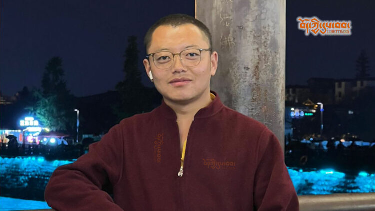 དགེ་འདུན་པ་ཨོ་རྒྱན་བྱང་ཆུབ། འབྲེལ་ཡོད་ཀྱིས་མཁོ་སྤྲོད་བྱས། བོད་ཀྱི་དུས་བབ་གསར་ཁང་གི་པར།