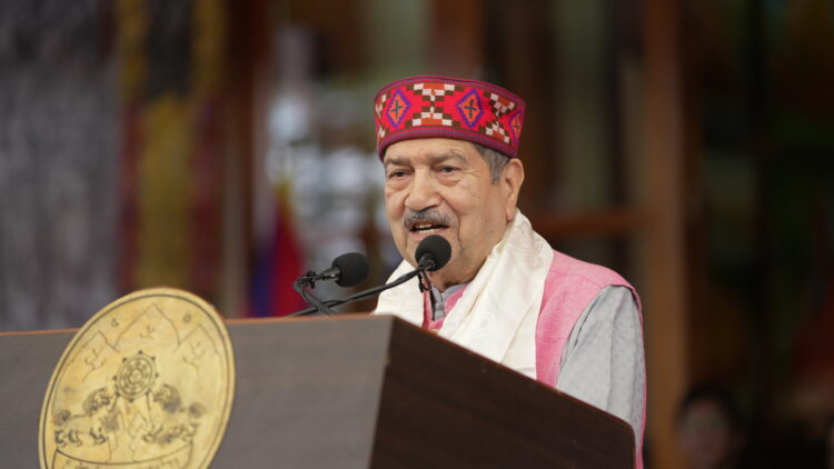 རྒྱ་གར་ (RSS) དབུས་སྤྱི་ཁྱབ་ཚོགས་མི་བགྲེས་པ་ཨིན་ཌེ་རེ་ཤི་ཀུ་མར་ལགས་ཀྱིས་གསུང་བཤད་གནང་བཞིན་པ། ༢༠༢༦།༣།༡༠ དུས་བབ་གསར་ཁང་གི་པར།