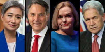 Penny Wong, Richard Marles, Judith Collins KC, Winston Peters