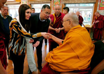 Loomer meets Dalai Lama, lauds him for standing firm against threats to freedom