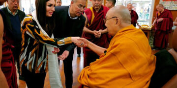 Loomer meets Dalai Lama, lauds him for standing firm against threats to freedom