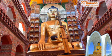 བྲག་མགོ་རྫོང་གི་སྟོན་པའི་སྐུ་བརྙན་དེ་དགོན་པའི་འདུ་ཁང་དུ་བཞག་སྟེ་སྔོན་གྱི་བཞུགས་ཡུལ་དུ་རྟ་རྒྱུག་ཐང་བཟོས་འདུག པར་དུས་བབ་ལ་མཁོ་སྤྲོད་གནང་།