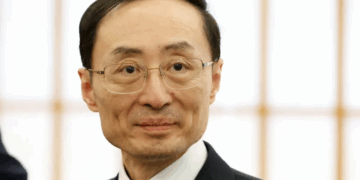 China's Vice Minister of Foreign Affairs Sun Weidong in Tokyo, Japan in 2023 [File: Issei Kato/Pool via Reuters]