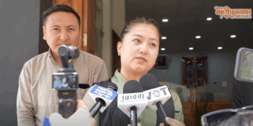 བོད་མིའི་ཁྲིམས་ལུགས་རིག་པ་བའི་ཚོགས་པའི་ཚོགས་གཙོ་བསྟན་འཛིན་སྒྲོལ་དཀར་ལགས།