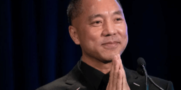 Chinese businessman Guo Wengui, or Miles Guo, in 2018Photo Getty