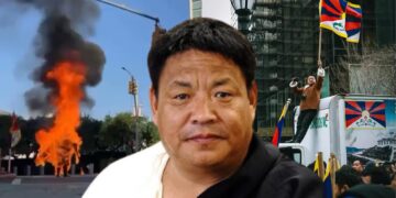 བློ་བཟང་དཔལ་ལྡན་གྱིས་རྒྱལ་ཚོགས་ཀྱི་མདུན་ཐང་དུ་རང་ལུས་མེ་བསྲེགས་གནང་། པར་བོད་ཀྱི་དུས་བབ་ཀྱི་བསྒྲིགས། ༢༠༢༦།༧།༣