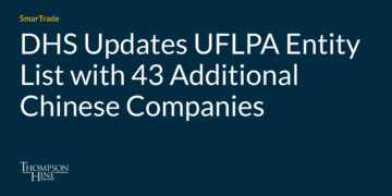 UFLPA Entity List with 43 Additional Chinese Companies
By Scott E. Diamond