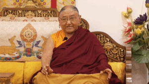 ས་སྐྱ་ ༧གོང་མ་ཁྲི་ཆེན་རྡོ་རྗེ་འཆང་མཆོག་གིས་བོད་ཀྱི་དུས་བབ་གསར་ཁང་དབུ་བརྙེས་ནས་བགྲང་བྱ་ ༣༠ འཁོར་བར་བསྩལ་གནང་མཛད་པའི་གསུང་འཕྲིན།