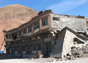 བོད་ནག་ཆུ་ཁུལ་དུ་ཚད་རིམ་ ༧.༠ ཅན་གྱི་ས་ཡོམ་བྱུང་འདུག